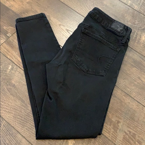 American Eagle Outfitters Denim - AEO Black Denim Jegging Super Stretch